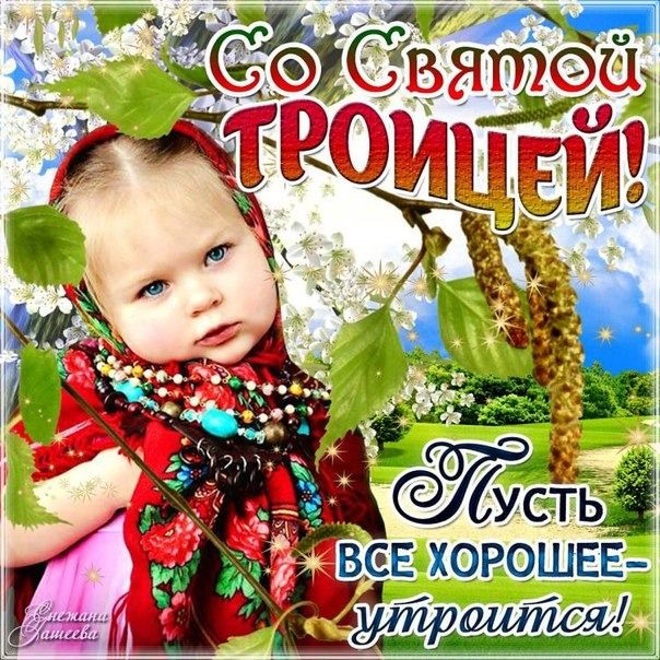 С Троицей вас поздравляю !