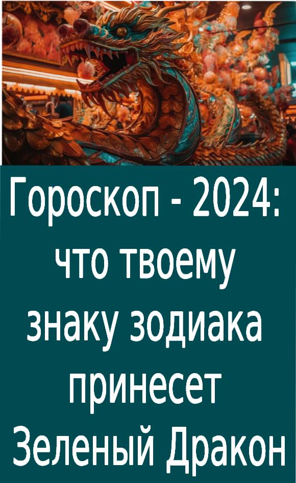 Гороскоп-2024: что твоему знаку зодиака принесет Зеленый Дракон