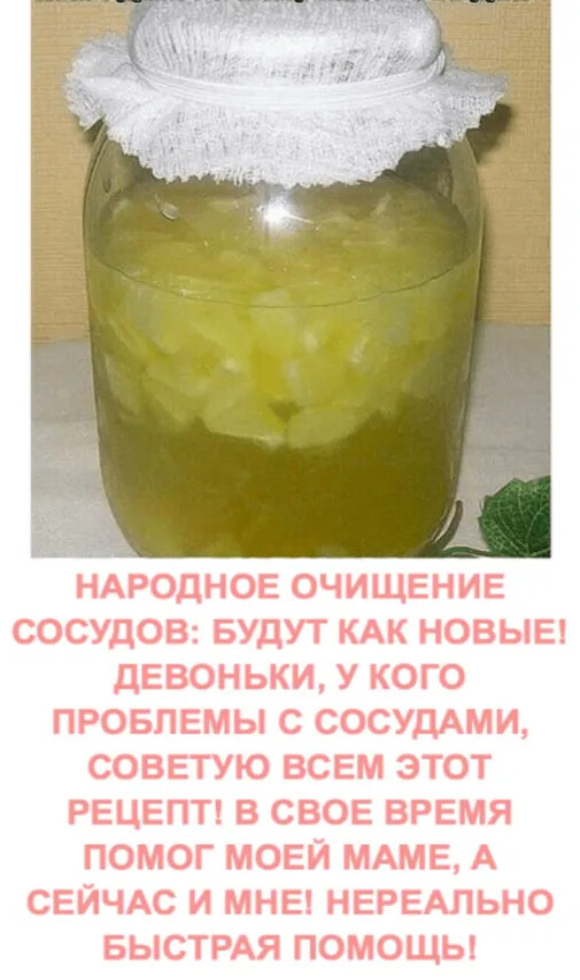 НАРОДНОЕ ОЧИЩЕНИЕ СОСУДОВ