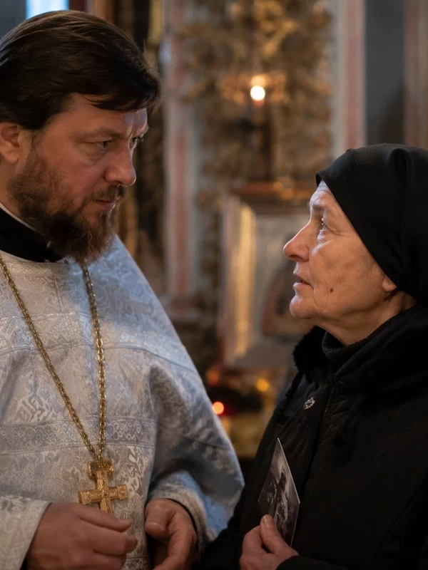 Не отпевайте её, батюшка