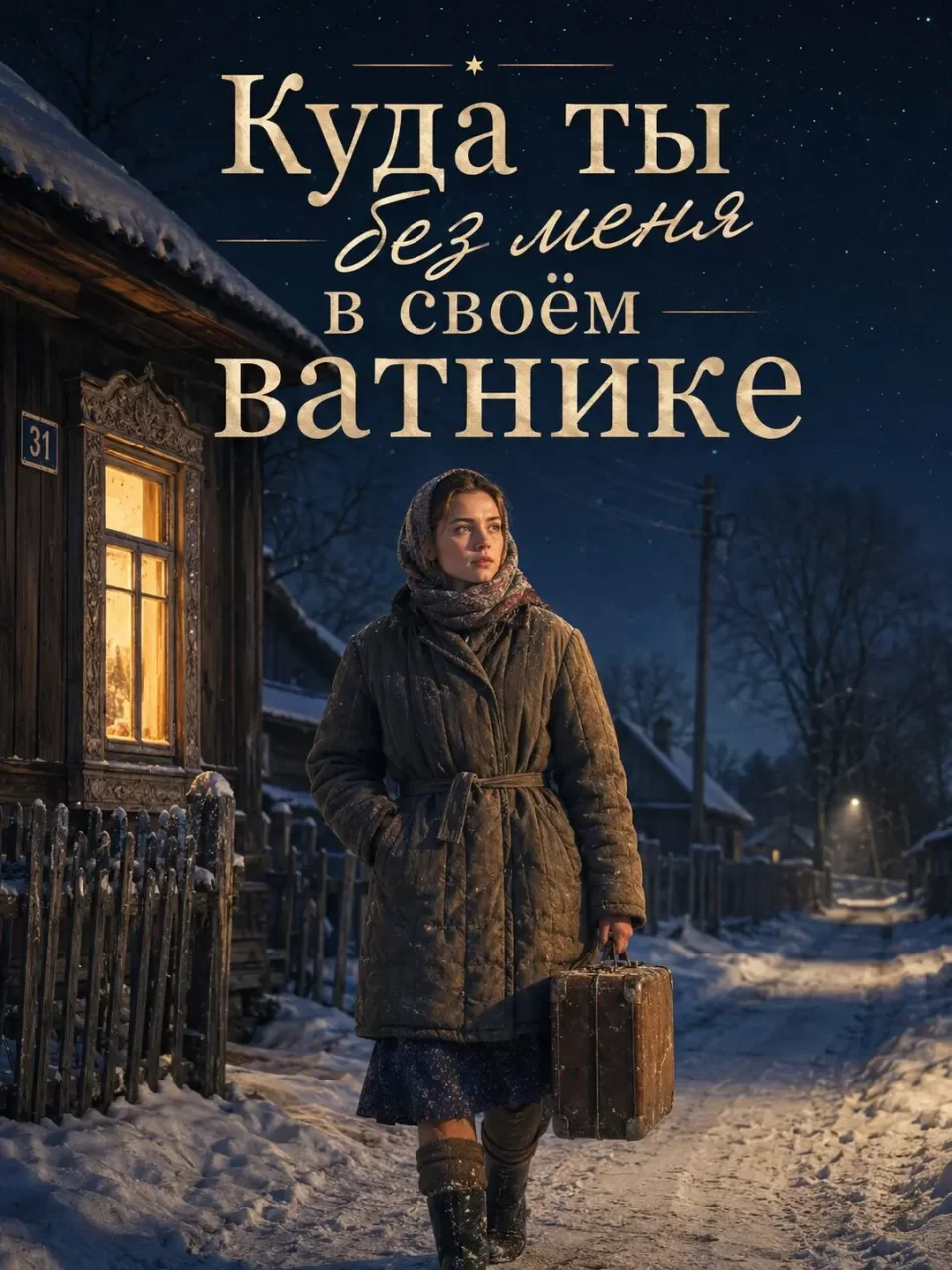 Куда ты без меня в своём ватнике.